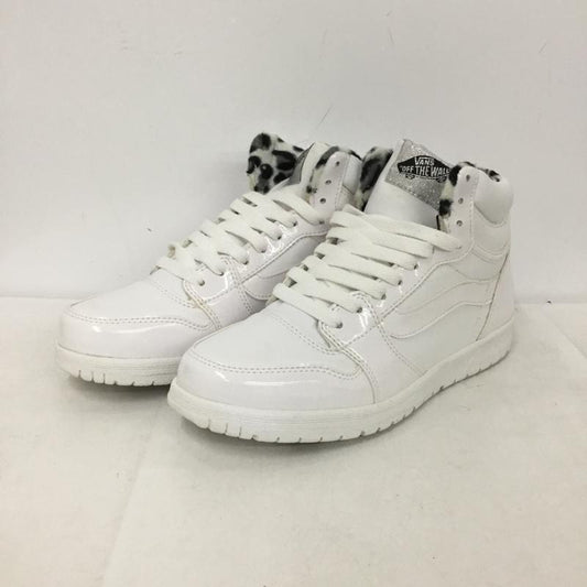 バンズ VANS スニーカー スニーカー V8080LEO RESOLUTION 23.5cm 23.5cm 無地 白 / ホワイト / white X 銀 / シルバー / silver color レディース USED 古着 中古 10152528