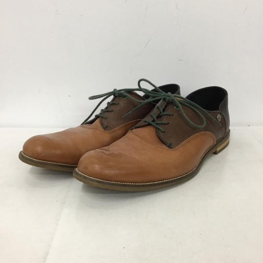 ランバンオンブルー LANVIN en Bleu 革靴 革靴 86130 レースアップシューズ 25 25.0cm ワンポイント 茶 / ブラウン / brown メンズ USED 古着 中古 10152529