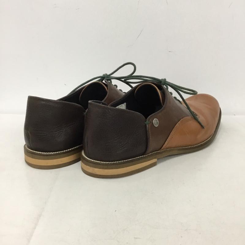 ランバンオンブルー LANVIN en Bleu 革靴 革靴 86130 レースアップシューズ 25 25.0cm ワンポイント 茶 / ブラウン / brown メンズ USED 古着 中古 10152529