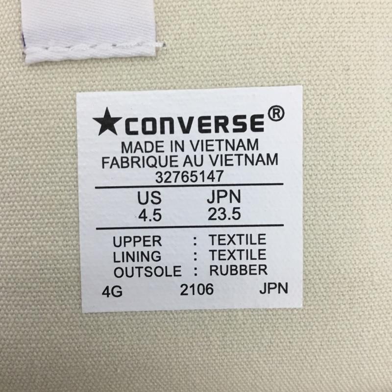 コンバース CONVERSE スニーカー スニーカー 32765147 NEXTAR 110 OX 23.5cm 23.5cm ロゴ、文字 灰 / グレー / gray レディース USED 古着 中古 10152532