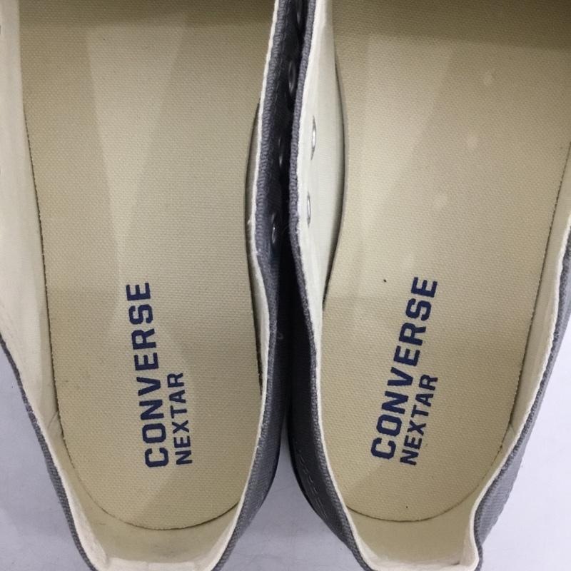 コンバース CONVERSE スニーカー スニーカー 32765147 NEXTAR 110 OX 23.5cm 23.5cm ロゴ、文字 灰 / グレー / gray レディース USED 古着 中古 10152532