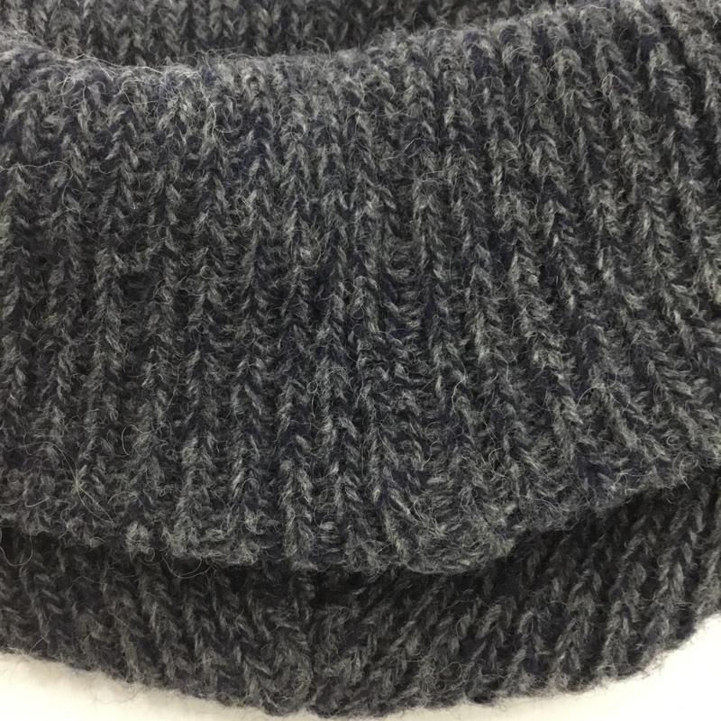 アンダーカバー UNDERCOVER 帽子 ニット帽 98-99AW ウール ナイロン 無地 紺 / ネイビー / navy メンズ USED 古着 中古 10152537