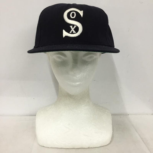 アメリカンニードル AMERICANNEEDLE 帽子 キャップ ロゴ、文字 紺 / ネイビー / navy メンズ USED 古着 中古 10152541