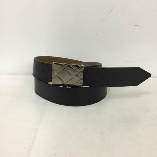 バーバリー BURBERRY ベルト・バックル ベルト 34 85 イタリア製 無地 黒 / ブラック / black メンズ USED 古着 中古 10152544
