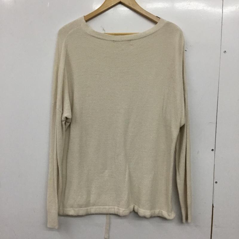 ベアフットドリームズ BAREFOOT DREAMS カットソー 長袖 プルオーバー ルームウェア S 無地 アイボリー / アイボリー / メンズ USED 古着 中古 10152558