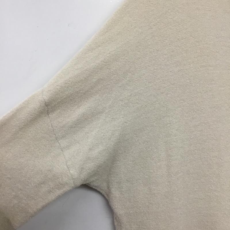 ベアフットドリームズ BAREFOOT DREAMS カットソー 長袖 プルオーバー ルームウェア S 無地 アイボリー / アイボリー / メンズ USED 古着 中古 10152558