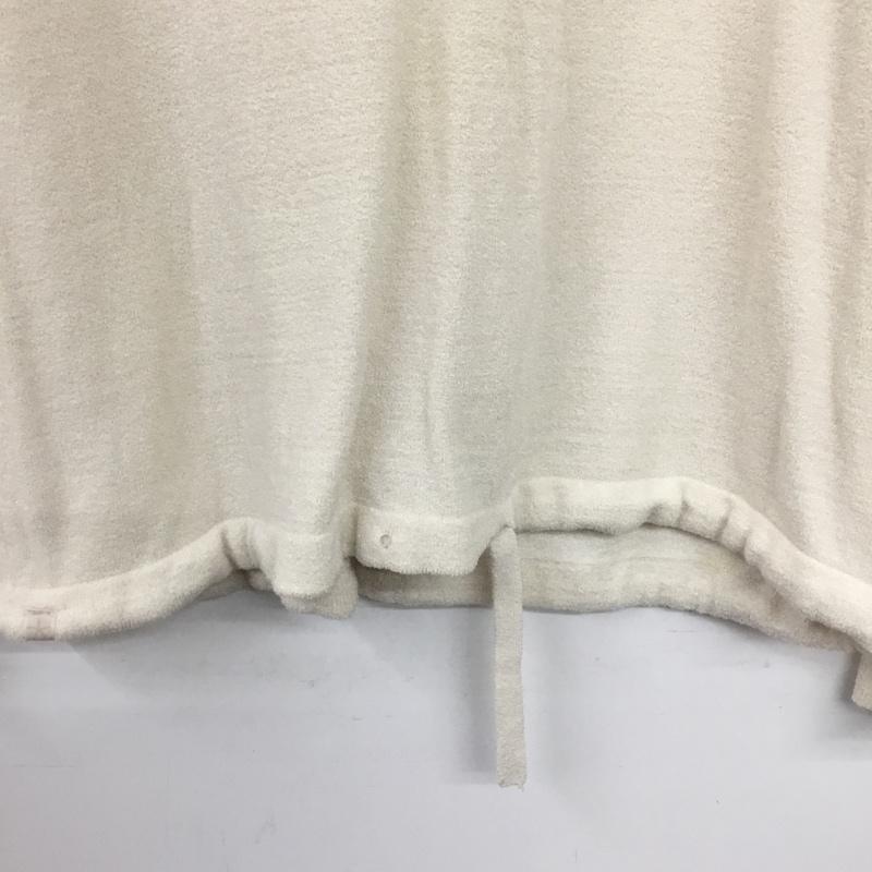 ベアフットドリームズ BAREFOOT DREAMS カットソー 長袖 プルオーバー ルームウェア S 無地 アイボリー / アイボリー / メンズ USED 古着 中古 10152558