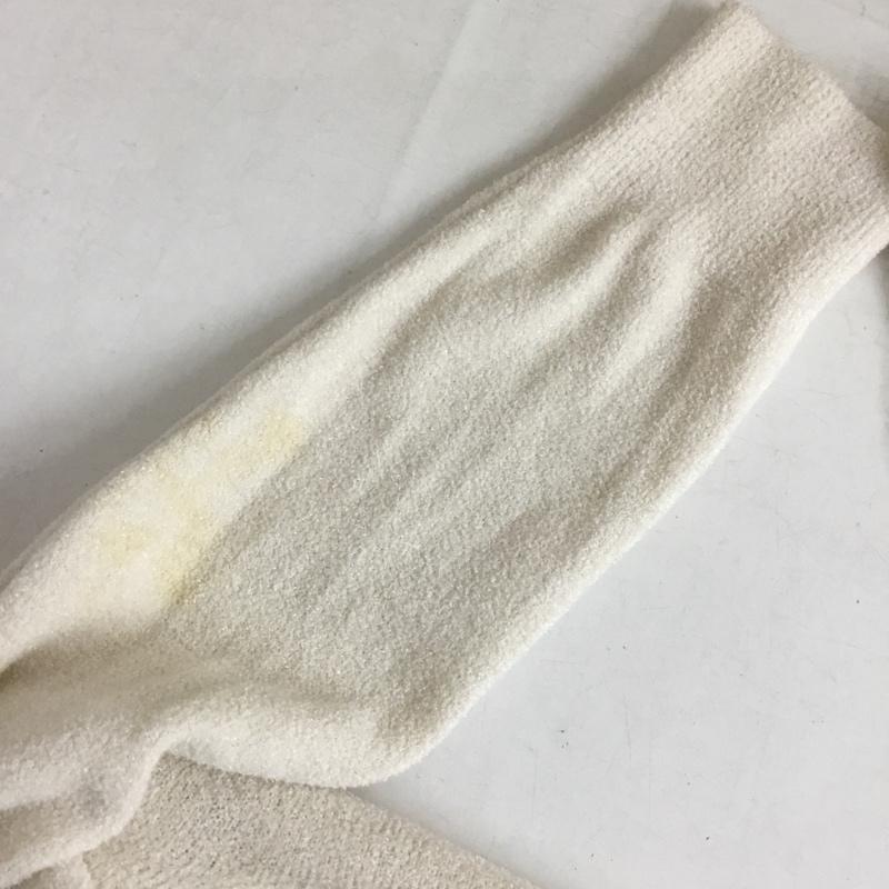 ベアフットドリームズ BAREFOOT DREAMS カットソー 長袖 プルオーバー ルームウェア S 無地 アイボリー / アイボリー / メンズ USED 古着 中古 10152558