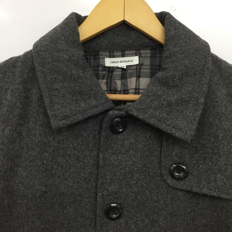 アーバンリサーチ URBAN RESEARCH コート コート一般 40 無地 灰 / グレー / gray メンズ USED 古着 中古 10152559