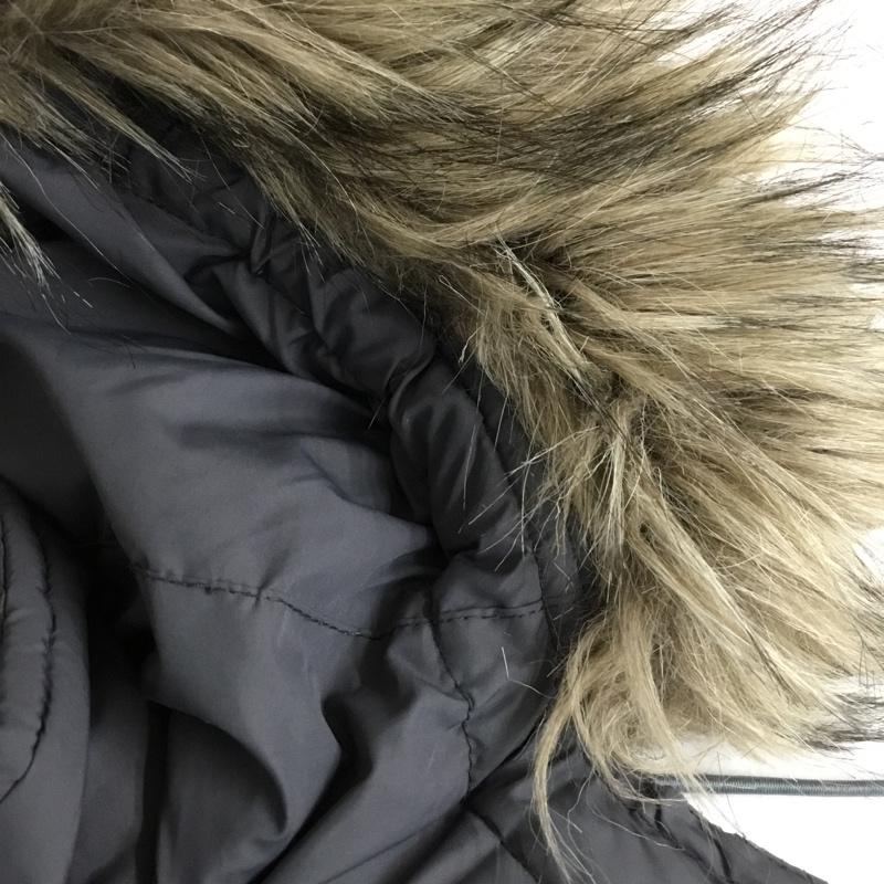 アバクロンビーアンドフィッチ ABERCROMBIE&FITCH ベスト ベスト 中綿ベスト M ワンポイント 灰 / グレー / gray レディース USED 古着 中古 10152562
