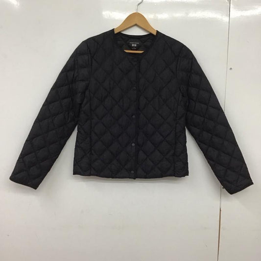 ユニクロ UNIQLO ジャケット、上着 ジャンパー、ブルゾン 211-450314 パフテックキルティングジャケット S 無地 黒 / ブラック / black レディース USED 古着 中古 10152568