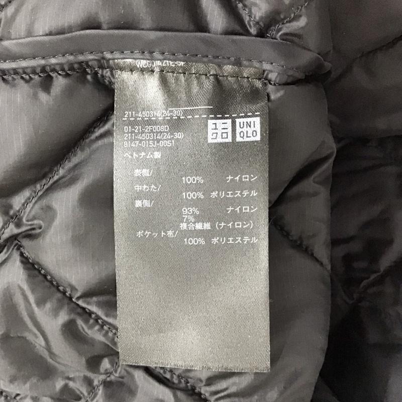 ユニクロ UNIQLO ジャケット、上着 ジャンパー、ブルゾン 211-450314 パフテックキルティングジャケット S 無地 黒 / ブラック / black レディース USED 古着 中古 10152568