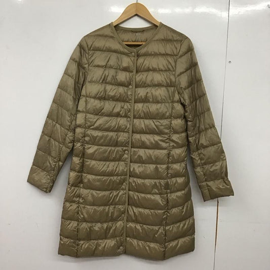 ユニクロ UNIQLO コート コート一般 212-409117 ウルトラライトダウンコンパクトコート L 無地 ベージュ / ベージュ / beige レディース USED 古着 中古 10152569