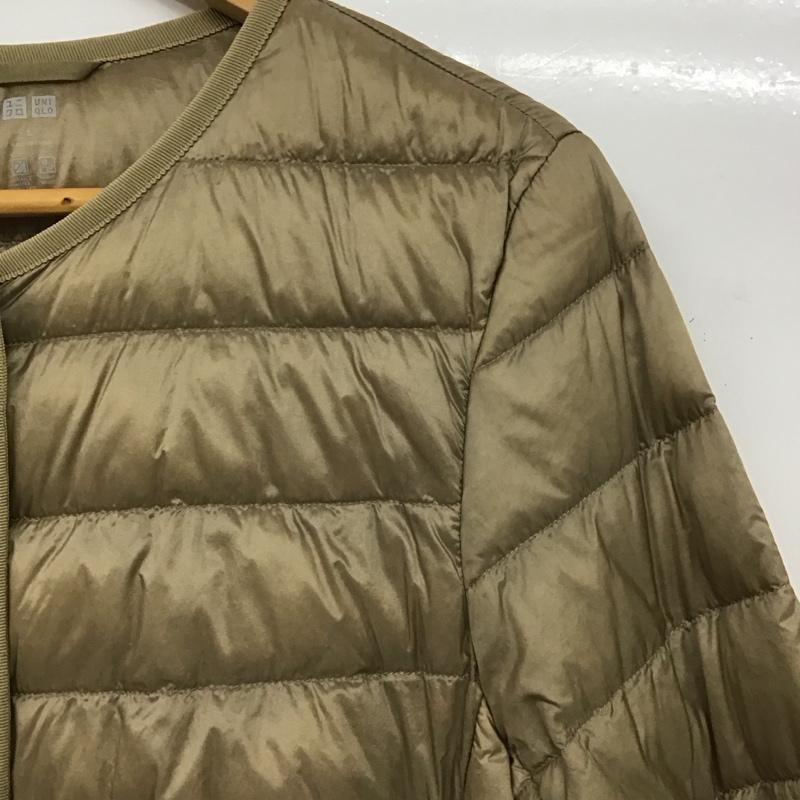 ユニクロ UNIQLO コート コート一般 212-409117 ウルトラライトダウンコンパクトコート L 無地 ベージュ / ベージュ / beige レディース USED 古着 中古 10152569