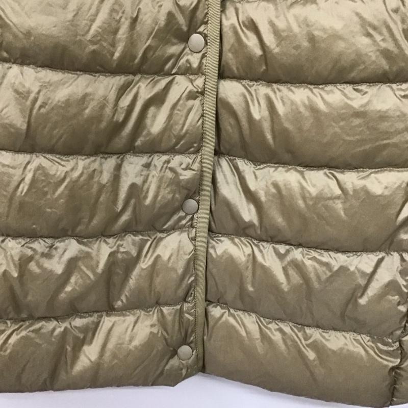 ユニクロ UNIQLO コート コート一般 212-409117 ウルトラライトダウンコンパクトコート L 無地 ベージュ / ベージュ / beige レディース USED 古着 中古 10152569