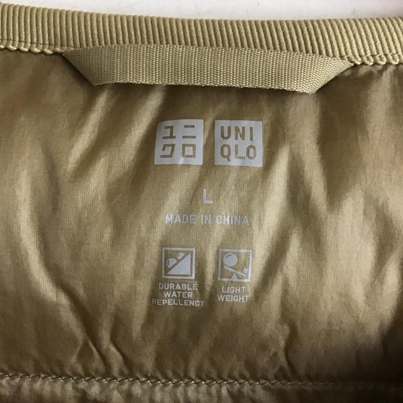 ユニクロ UNIQLO コート コート一般 212-409117 ウルトラライトダウンコンパクトコート L 無地 ベージュ / ベージュ / beige レディース USED 古着 中古 10152569