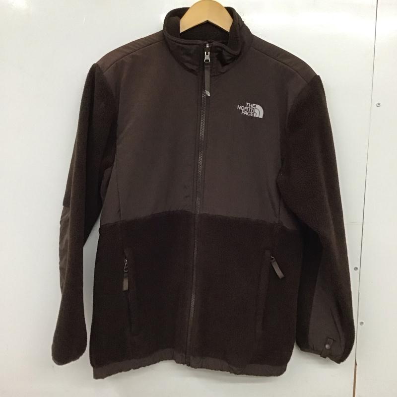ザノースフェイス THE NORTH FACE ジャケット、上着 ジャンパー、ブルゾン フリース XL ロゴ、文字 茶 / ブラウン / brown レディース USED 古着 中古 10152570