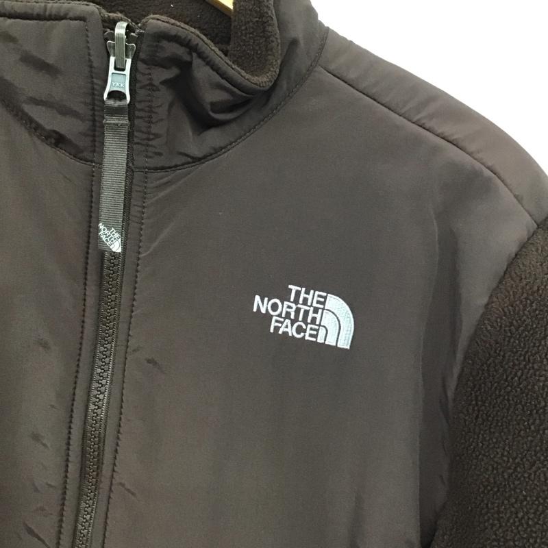 ザノースフェイス THE NORTH FACE ジャケット、上着 ジャンパー、ブルゾン フリース XL ロゴ、文字 茶 / ブラウン / brown レディース USED 古着 中古 10152570