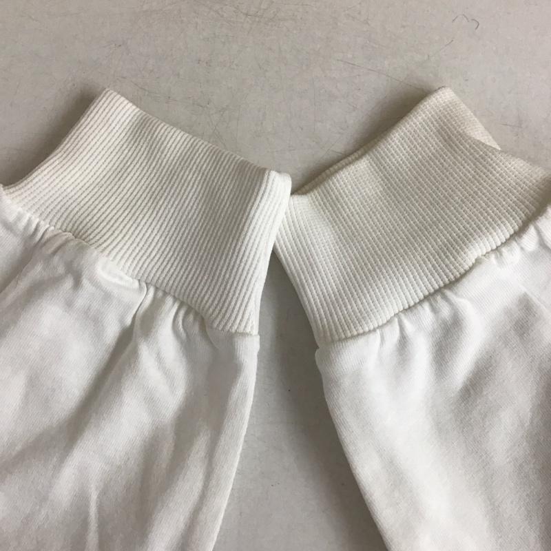 ディスコート Discoat Tシャツ 長袖 タグ付 FREE ロゴ、文字 X 刺繍 白 / ホワイト / white レディース USED 古着 中古 10152571