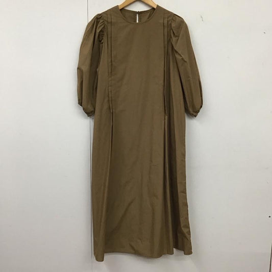 フィフス fifth ワンピース ロングスカート 長袖ロングワンピース フレアスカート M 無地 茶 / ブラウン / brown レディース USED 古着 中古 10152572