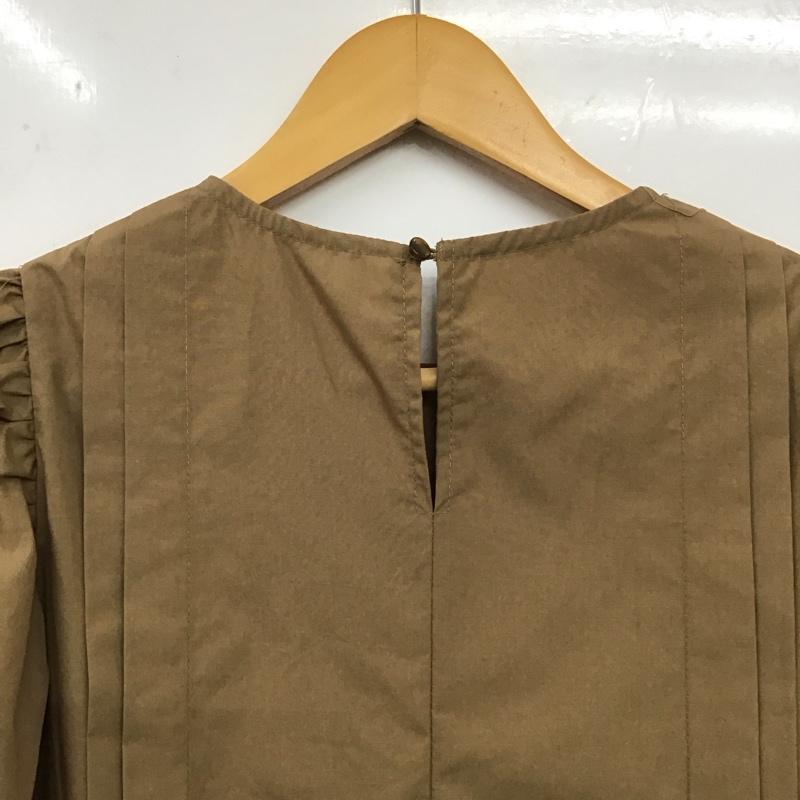 フィフス fifth ワンピース ロングスカート 長袖ロングワンピース フレアスカート M 無地 茶 / ブラウン / brown レディース USED 古着 中古 10152572