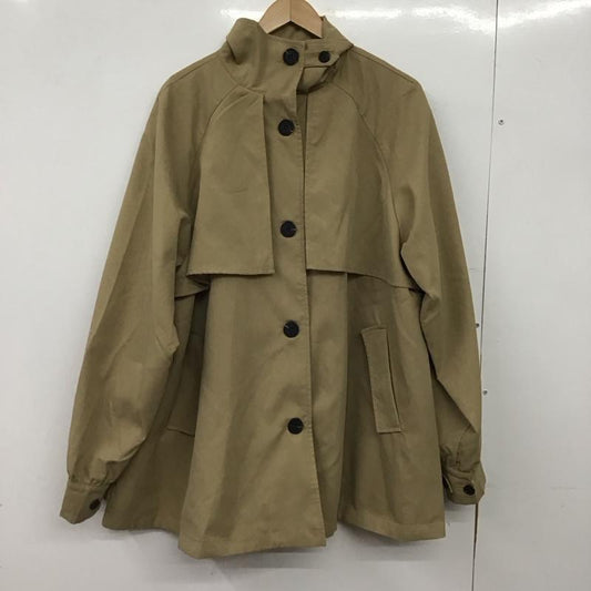 サキシマトウキョー Sakishimatokyo コート コート一般 SA25019 ミドル丈 フレアシルエット トレンチコート 無地 ベージュ / ベージュ / beige レディース USED 古着 中古 10152575