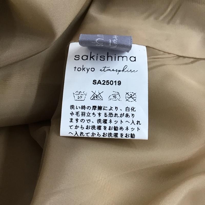 サキシマトウキョー Sakishimatokyo コート コート一般 SA25019 ミドル丈 フレアシルエット トレンチコート 無地 ベージュ / ベージュ / beige レディース USED 古着 中古 10152575