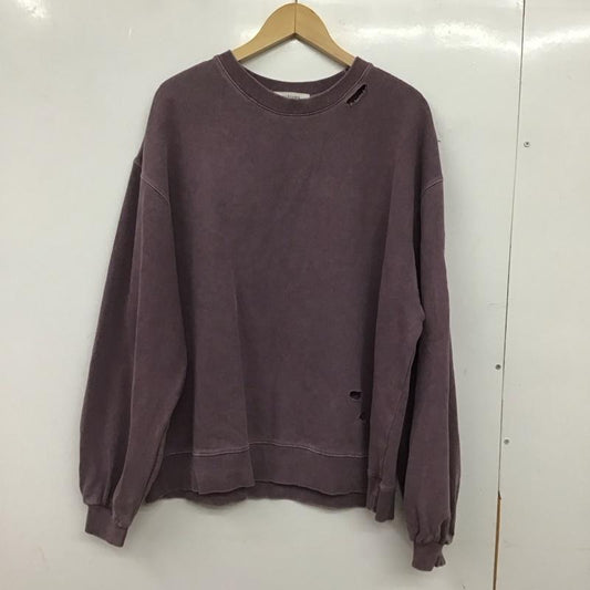 アルシーヴ archives トレーナー 長袖 M 無地 紫 / パープル / purple レディース USED 古着 中古 10152576