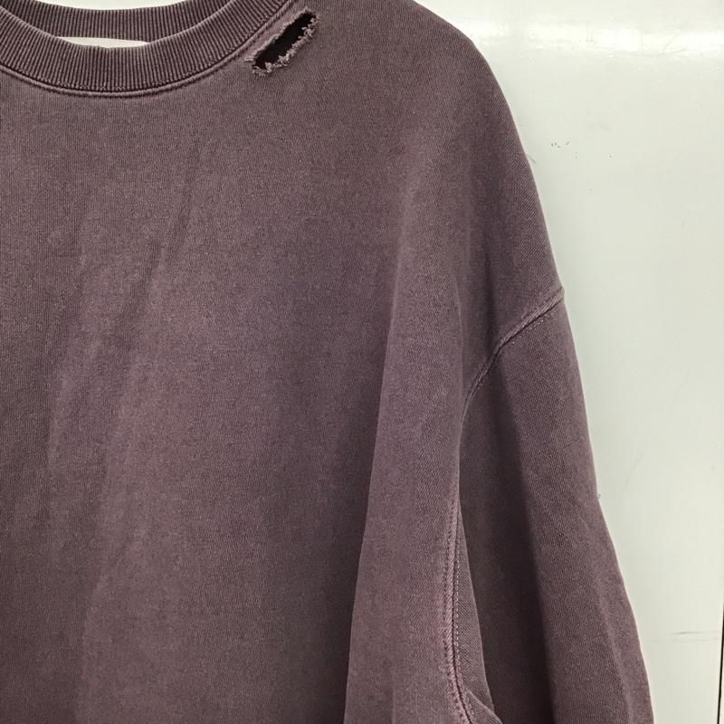 アルシーヴ archives トレーナー 長袖 M 無地 紫 / パープル / purple レディース USED 古着 中古 10152576