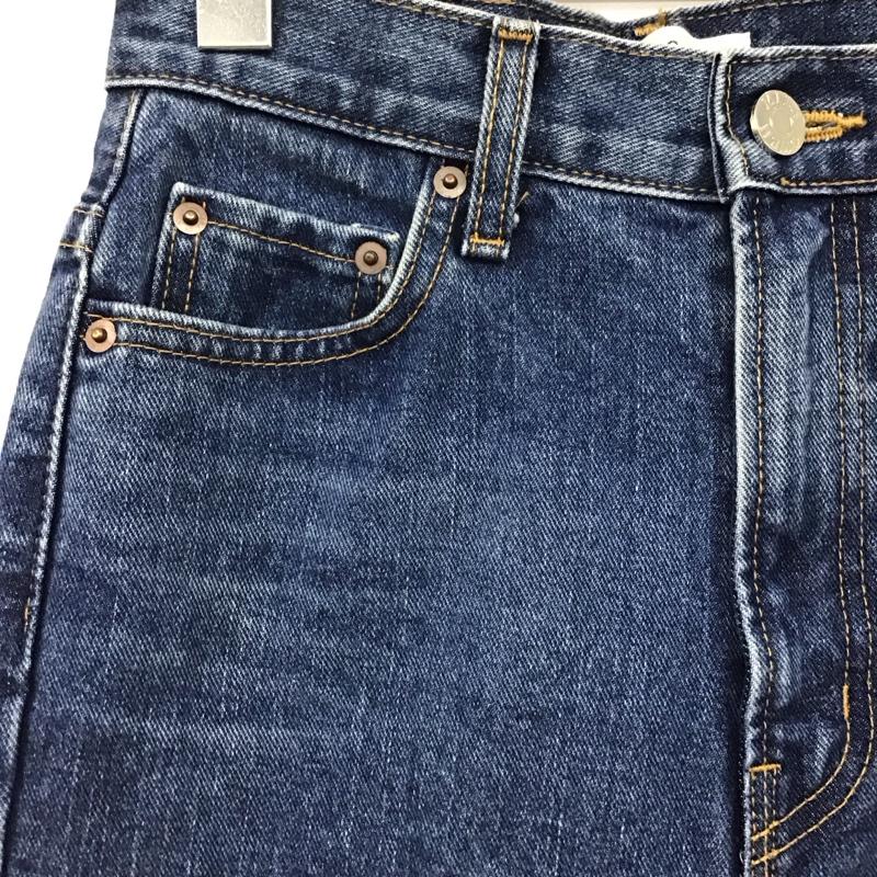 ミラオーウェン Mila Owen パンツ デニム、ジーンズ 09WFP211306 寸たらセンタープレスデニム 0 無地 青 / ブルー / blue レディース USED 古着 中古 10152585