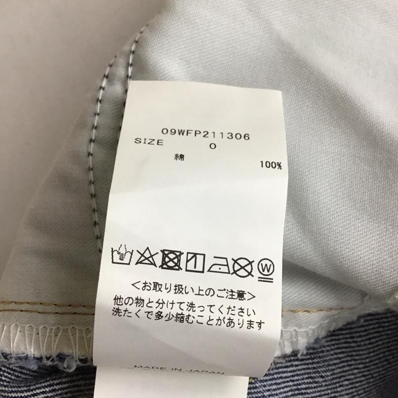 ミラオーウェン Mila Owen パンツ デニム、ジーンズ 09WFP211306 寸たらセンタープレスデニム 0 無地 青 / ブルー / blue レディース USED 古着 中古 10152585