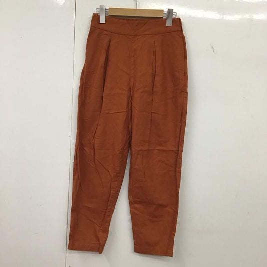 スタディオクリップ studio CLIP パンツ スラックス S 無地 茶 / ブラウン / brown レディース USED 古着 中古 10152586