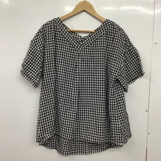 スタディオクリップ studio CLIP カットソー 半袖 L チェック マルチカラー / マルチカラー / multicolor レディース USED 古着 中古 10152591