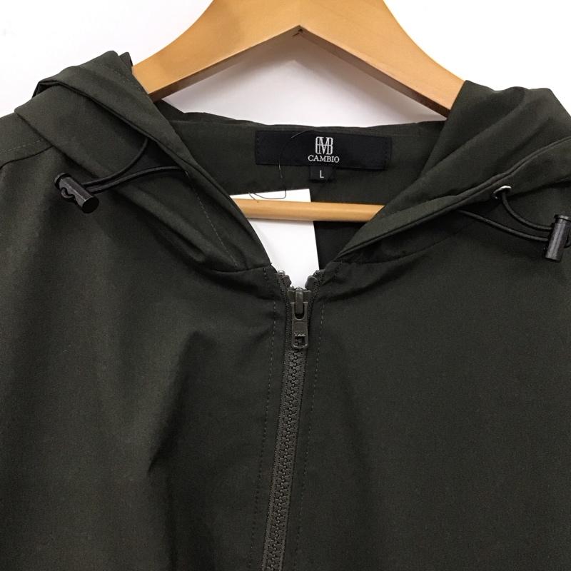 カンビオ CAMBIO ジャケット、上着 ジャンパー、ブルゾン ジップアップジャケット ナイロンジャケット アウター L 無地 マルチカラー / マルチカラー / multicolor レディース USED 古着 中古 10152595