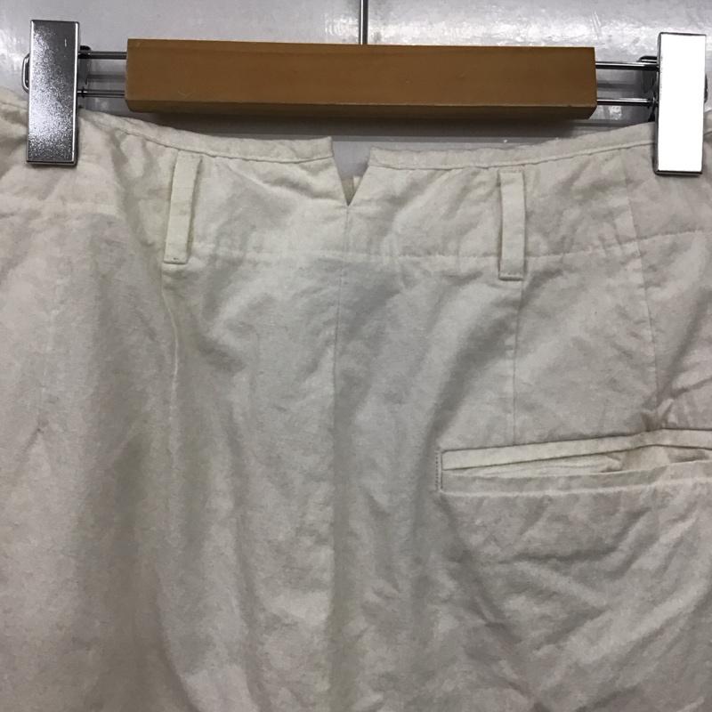 ロク ビューティアンドユース 6BEAUTY&YOUTH パンツ スラックス 8614-202-0284 BAFU TUCK PANTS/パンツ 38 無地 白 / ホワイト / white レディース USED 古着 中古 10152599
