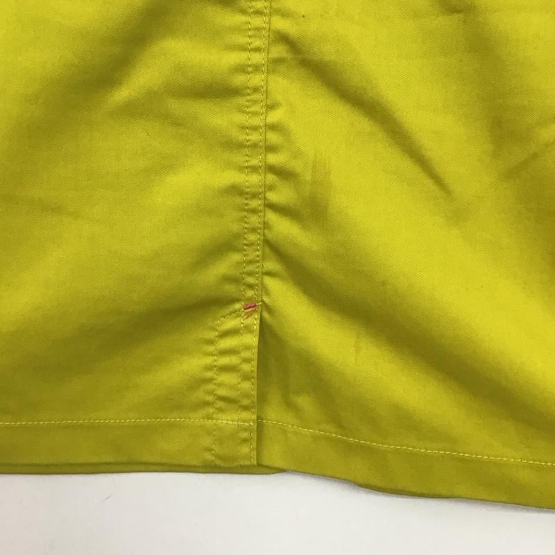 コロンビア Columbia スカート ミニスカート M 無地 黄 / イエロー / yellow レディース USED 古着 中古 10152603