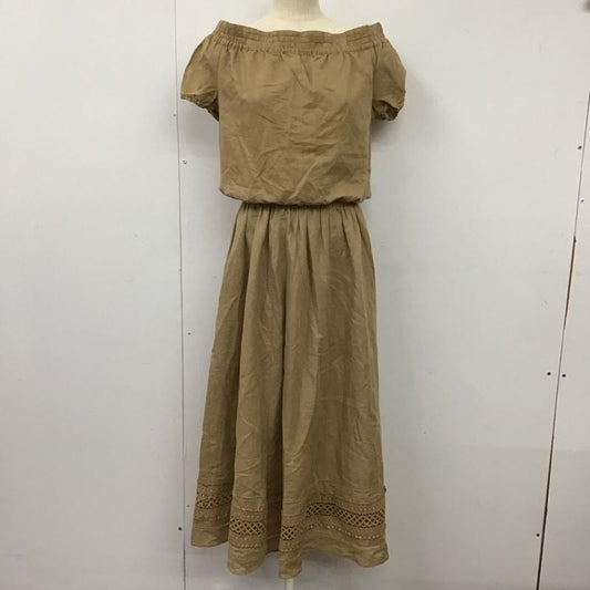 ミラオーウェン Mila Owen セットアップ セットアップ 09wf0172146 セットアップ 半袖カットソー ロングスカート FREE 無地 ベージュ / ベージュ / beige レディース USED 古着 中古 10152611
