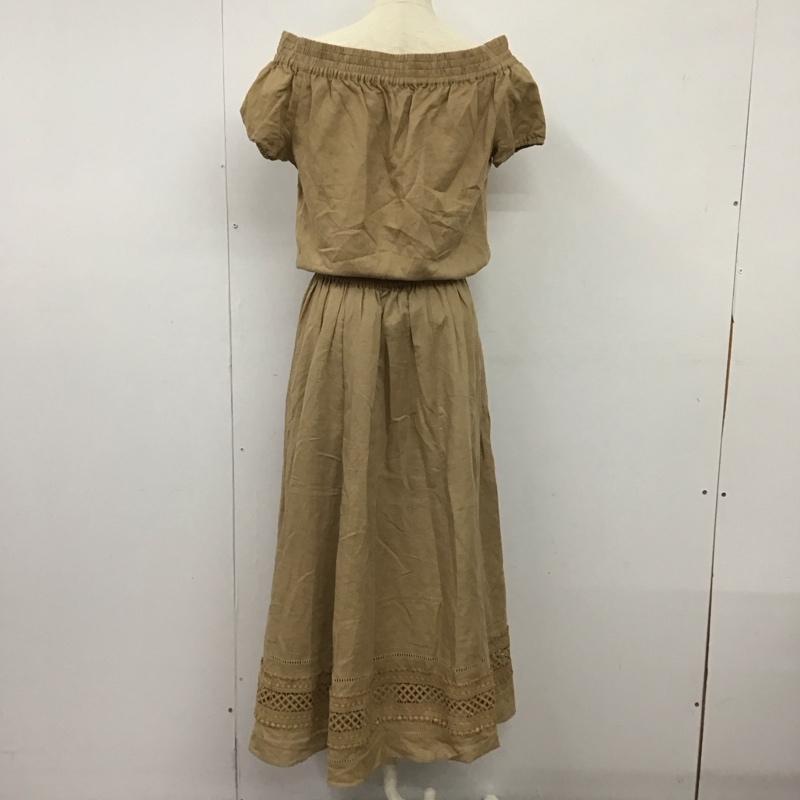 ミラオーウェン Mila Owen セットアップ セットアップ 09wf0172146 セットアップ 半袖カットソー ロングスカート FREE 無地 ベージュ / ベージュ / beige レディース USED 古着 中古 10152611