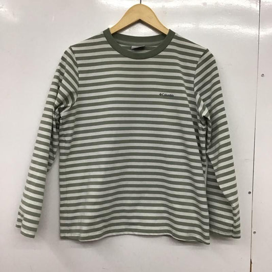 コロンビア Columbia Tシャツ 長袖 M ボーダー柄 マルチカラー / マルチカラー / multicolor レディース USED 古着 中古 10152634