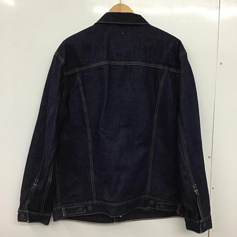 リーバイストラウスアンドコー Levi Strauss & co. ジャケット、上着 ジャンパー、ブルゾン デニムジャケット Gジャン アウター カジュアルジャケット M ロゴ、文字 インディゴ / インディゴ / Indigo メンズ USED 古着 中古 10152639
