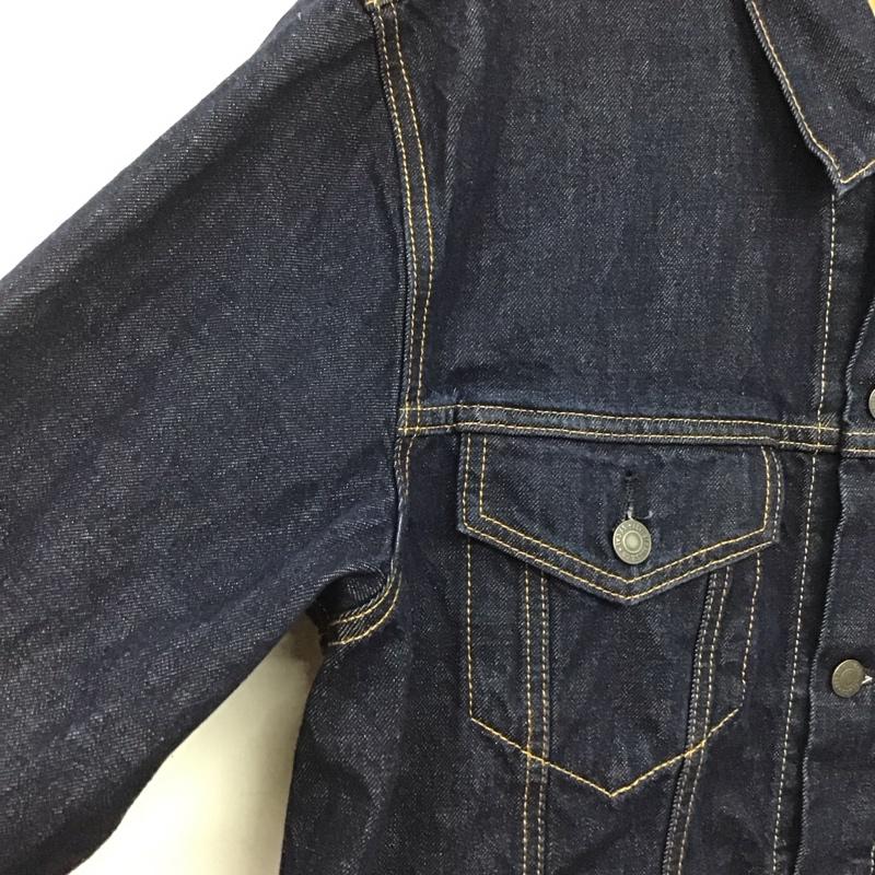 リーバイストラウスアンドコー Levi Strauss & co. ジャケット、上着 ジャンパー、ブルゾン デニムジャケット Gジャン アウター カジュアルジャケット M ロゴ、文字 インディゴ / インディゴ / Indigo メンズ USED 古着 中古 10152639