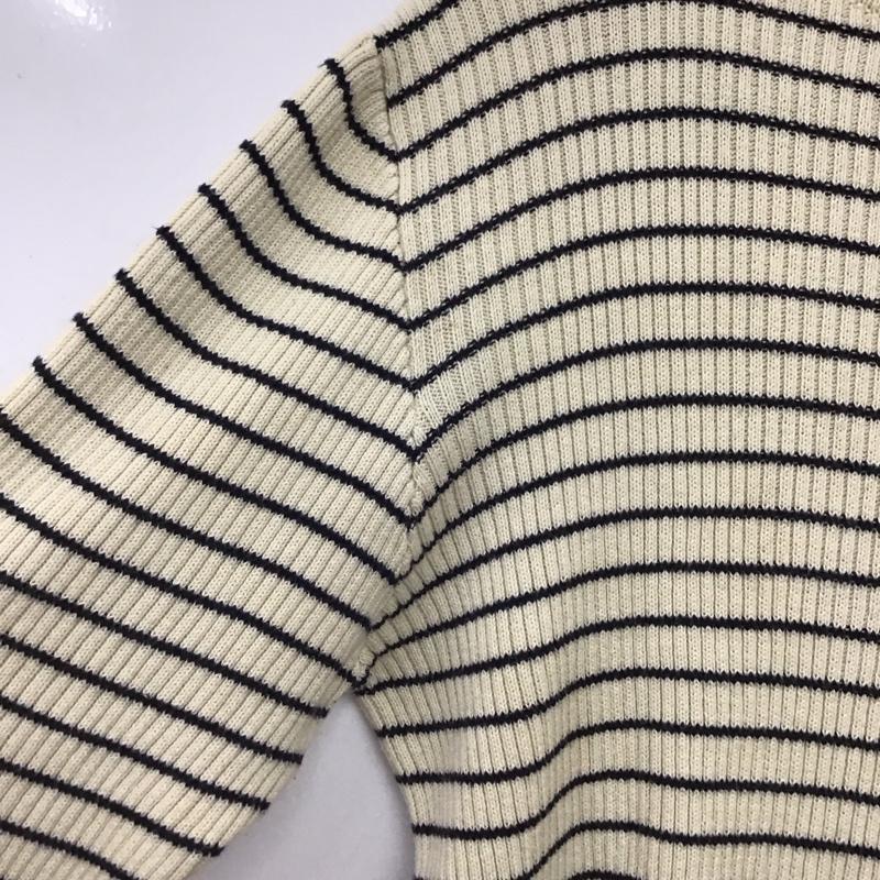 ポロジーンズカンパニー POLOJEANSCO. ニット、セーター 長袖 L ボーダー柄 マルチカラー / マルチカラー / multicolor レディース USED 古着 中古 10152640
