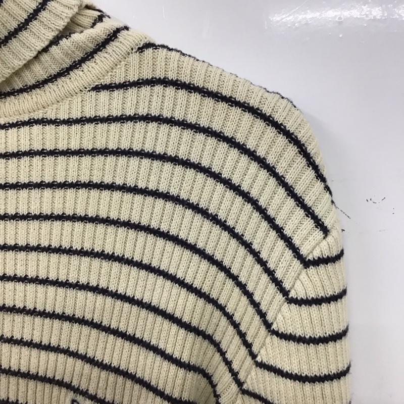 ポロジーンズカンパニー POLOJEANSCO. ニット、セーター 長袖 L ボーダー柄 マルチカラー / マルチカラー / multicolor レディース USED 古着 中古 10152640