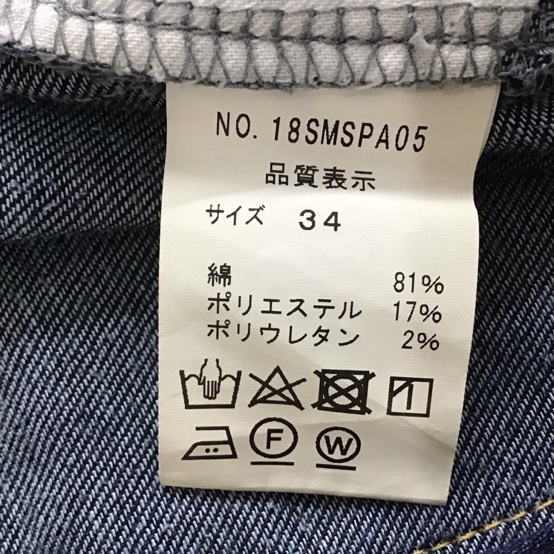 ザ シンゾーン THE SHINZONE パンツ デニム、ジーンズ 34 無地 インディゴ / インディゴ / Indigo レディース USED 古着 中古 10152641