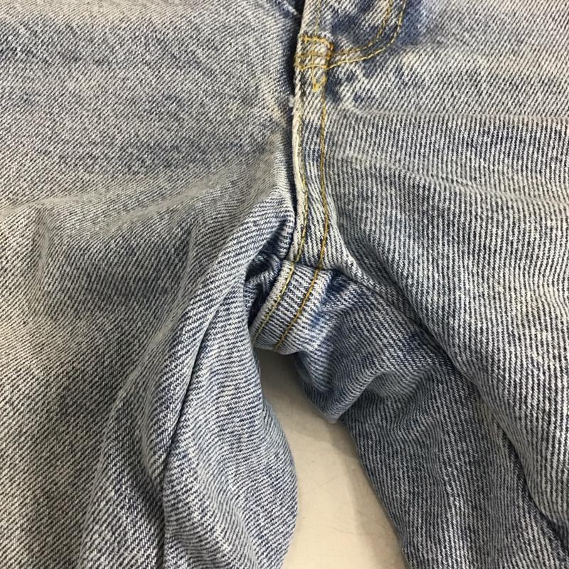 ザラ ZARA パンツ デニム、ジーンズ 34 無地 水色 / ライトブルー / レディース USED 古着 中古 10152642