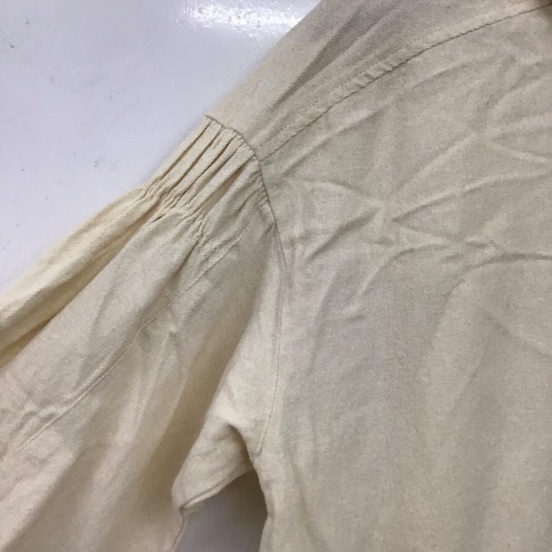 サマンサモスモス Samansa Mos2 シャツ、ブラウス 長袖 FREE 無地 アイボリー / アイボリー / レディース USED 古着 中古 10152648