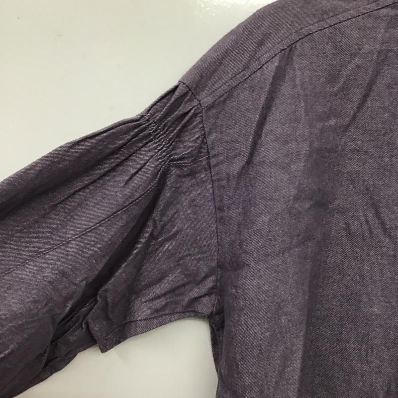 サマンサモスモス Samansa Mos2 シャツ、ブラウス 長袖 FREE 無地 紫 / パープル / purple レディース USED 古着 中古 10152649