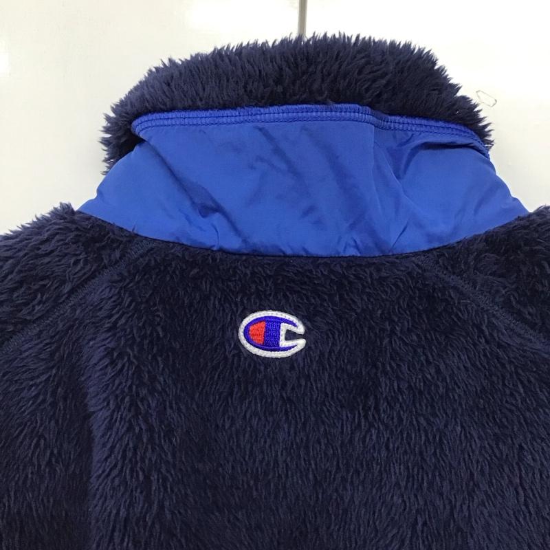 チャンピオン Campion ベスト ベスト cw-qg609 フリースベスト L 無地 紺 / ネイビー / navy レディース USED 古着 中古 10152650