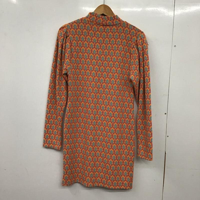 ザラ ZARA ワンピース ひざ丈スカート L 総柄 マルチカラー / マルチカラー / multicolor レディース USED 古着 中古 10152651