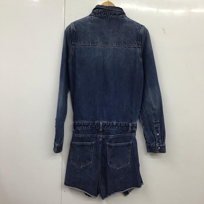 スパイラルガール SPIRALGIRL サロペット・オーバーオール サロペット、オーバーオール M 無地 紺 / ネイビー / navy レディース USED 古着 中古 10152654